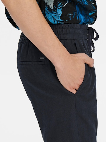 Loosefit Pantalon 'Linus' Only & Sons en bleu