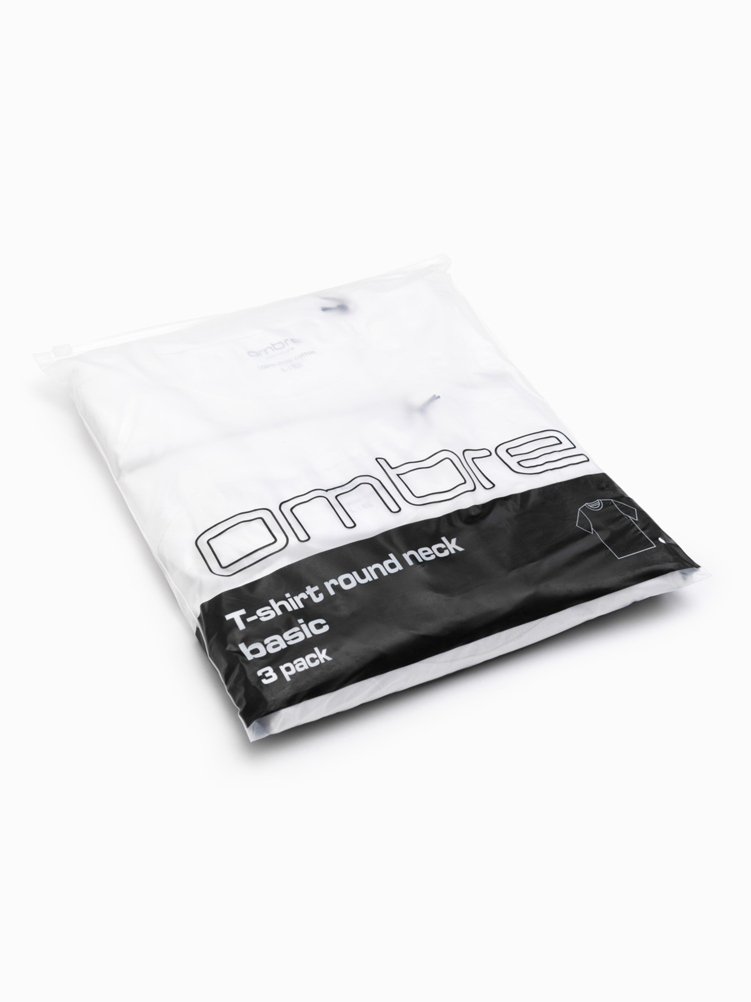 Ombre Shirt in Wit