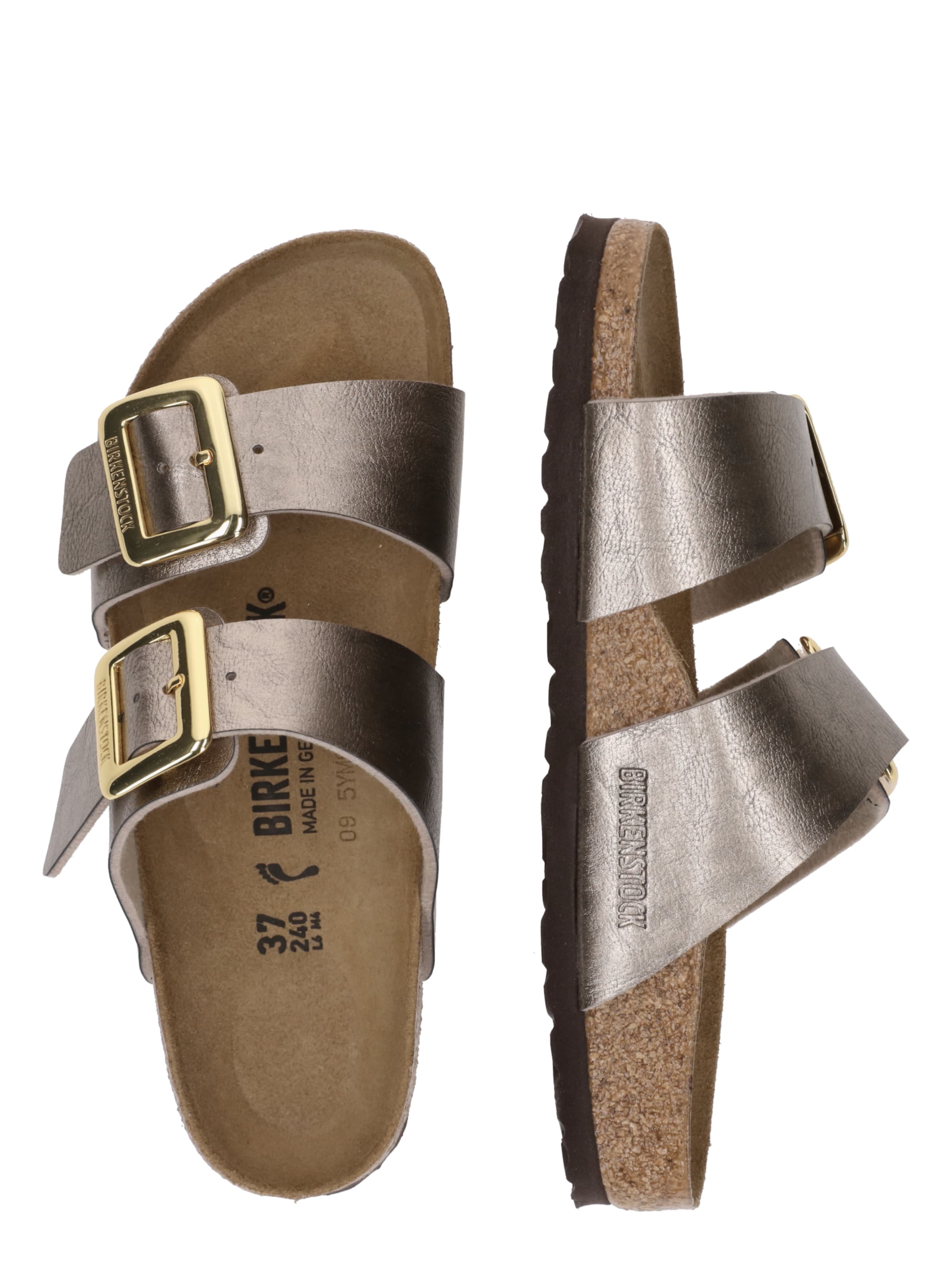 BIRKENSTOCK Μιούλ 'Sydney Cushion Buckle' σε γκρι