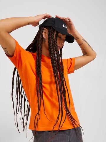 JJXX T-Shirt 'Anna' in Orange