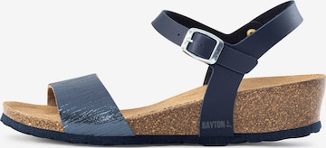 Bayton Sandaler 'Wodonga' i blå: forside