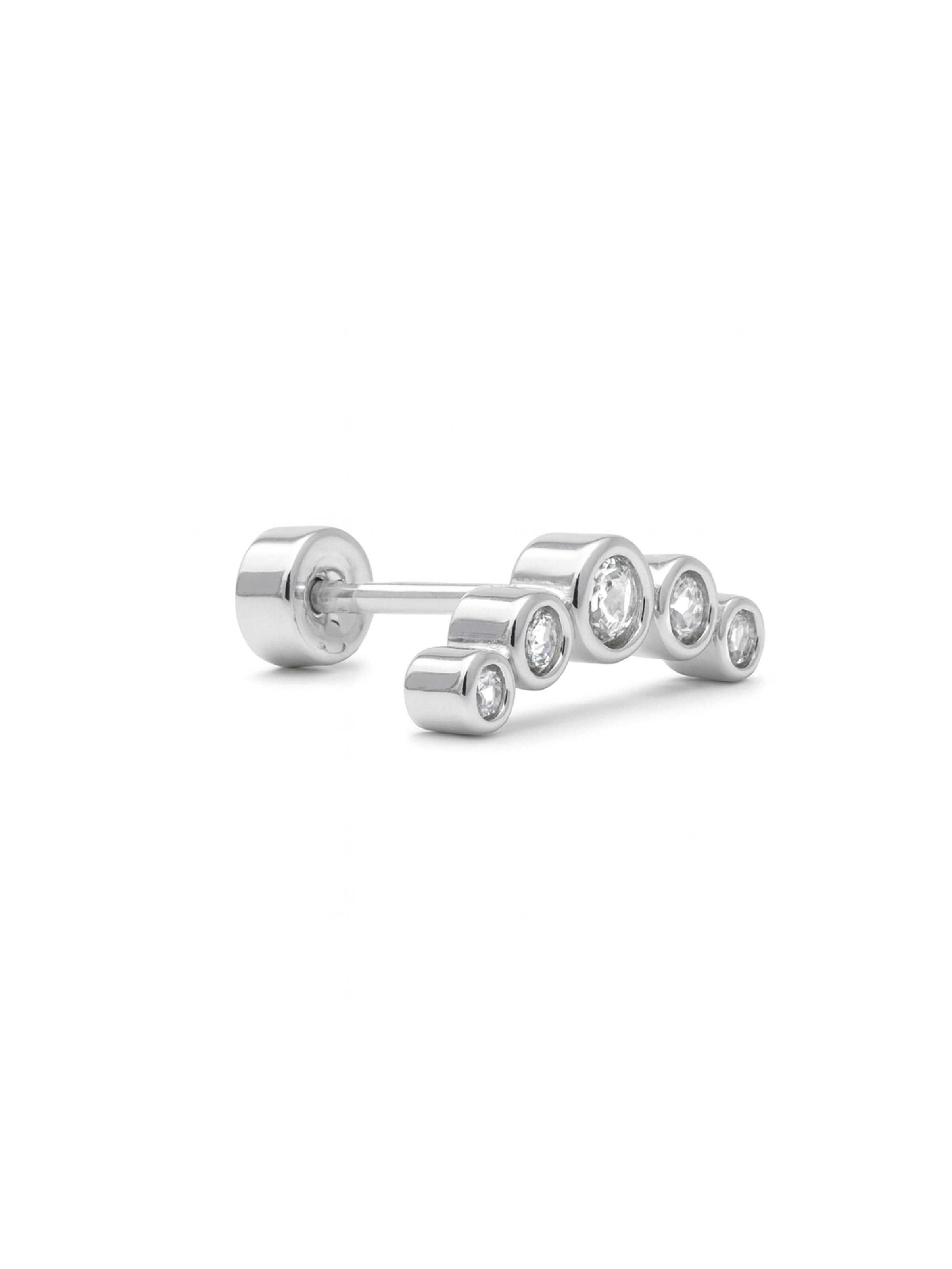 Bijou piercing 'Inloc' Luxenter en argent