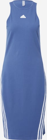 ADIDAS SPORTSWEAR Спортивное платье 'Future Icons Three Stripes' в Синий: спереди