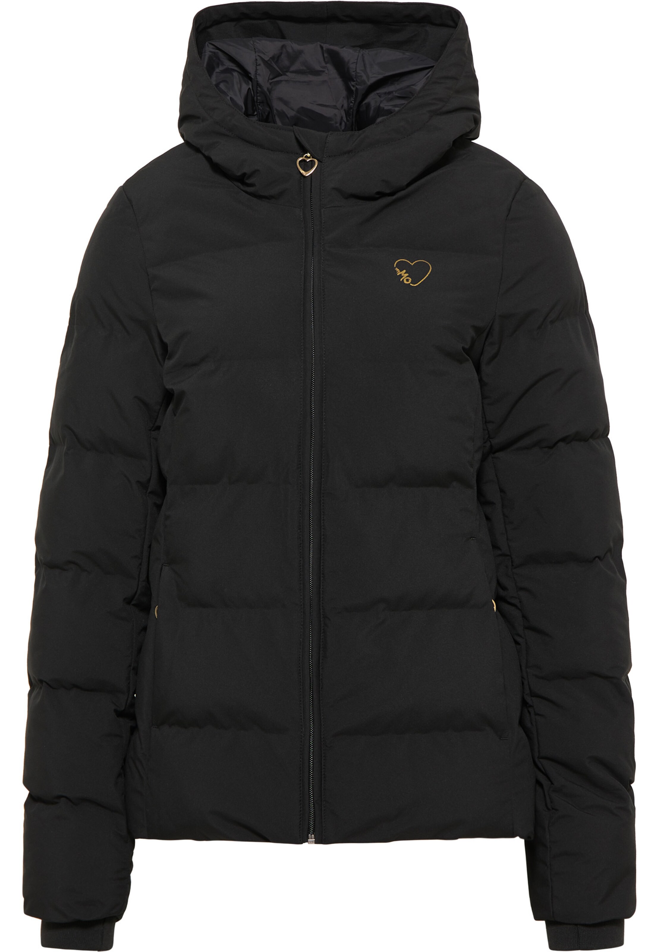 MYMO Zimní bunda – černá: přední strana