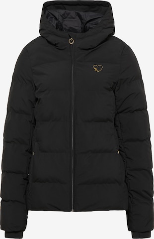 MYMO Winter Jacket in Black: front