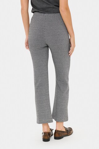 SAINT TROPEZ Regular Trousers 'OileenSZ' in Black