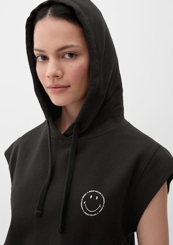 Sweat-shirt s.Oliver en noir