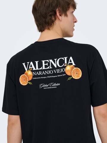 Only & Sons Μπλουζάκι 'ONSTASTY' σε μαύρο