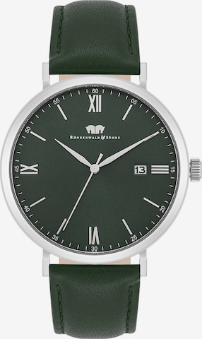 Montre à affichage analogique Rhodenwald & Söhne en vert : devant