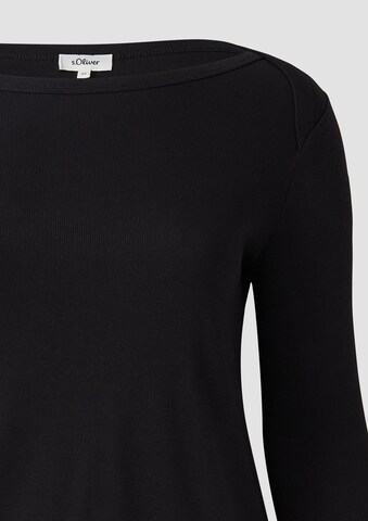 T-shirt s.Oliver Red Label Plus en noir