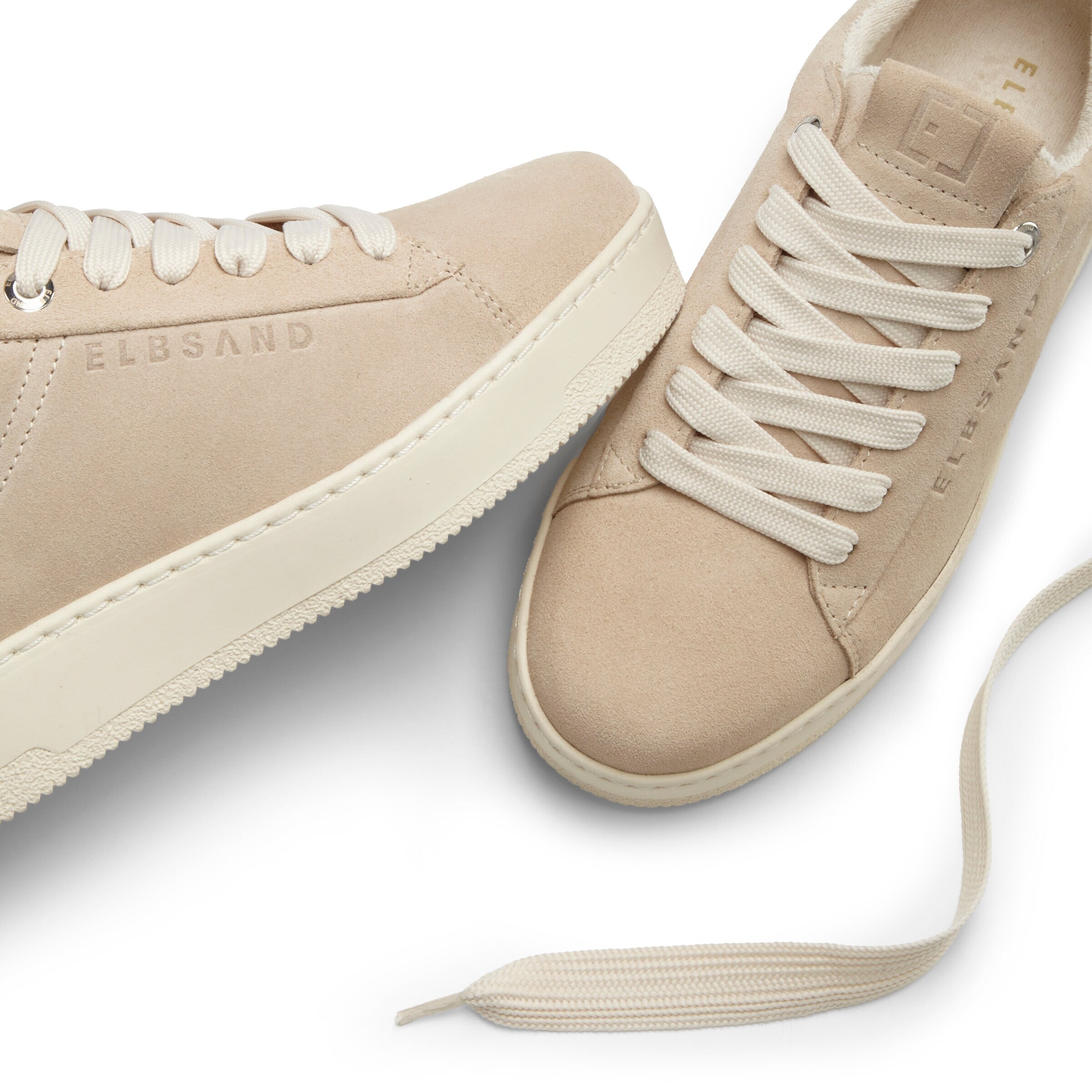 Sneaker bassa di Elbsand in beige