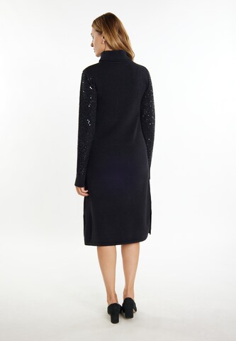 usha BLACK LABEL Knitted dress in Black