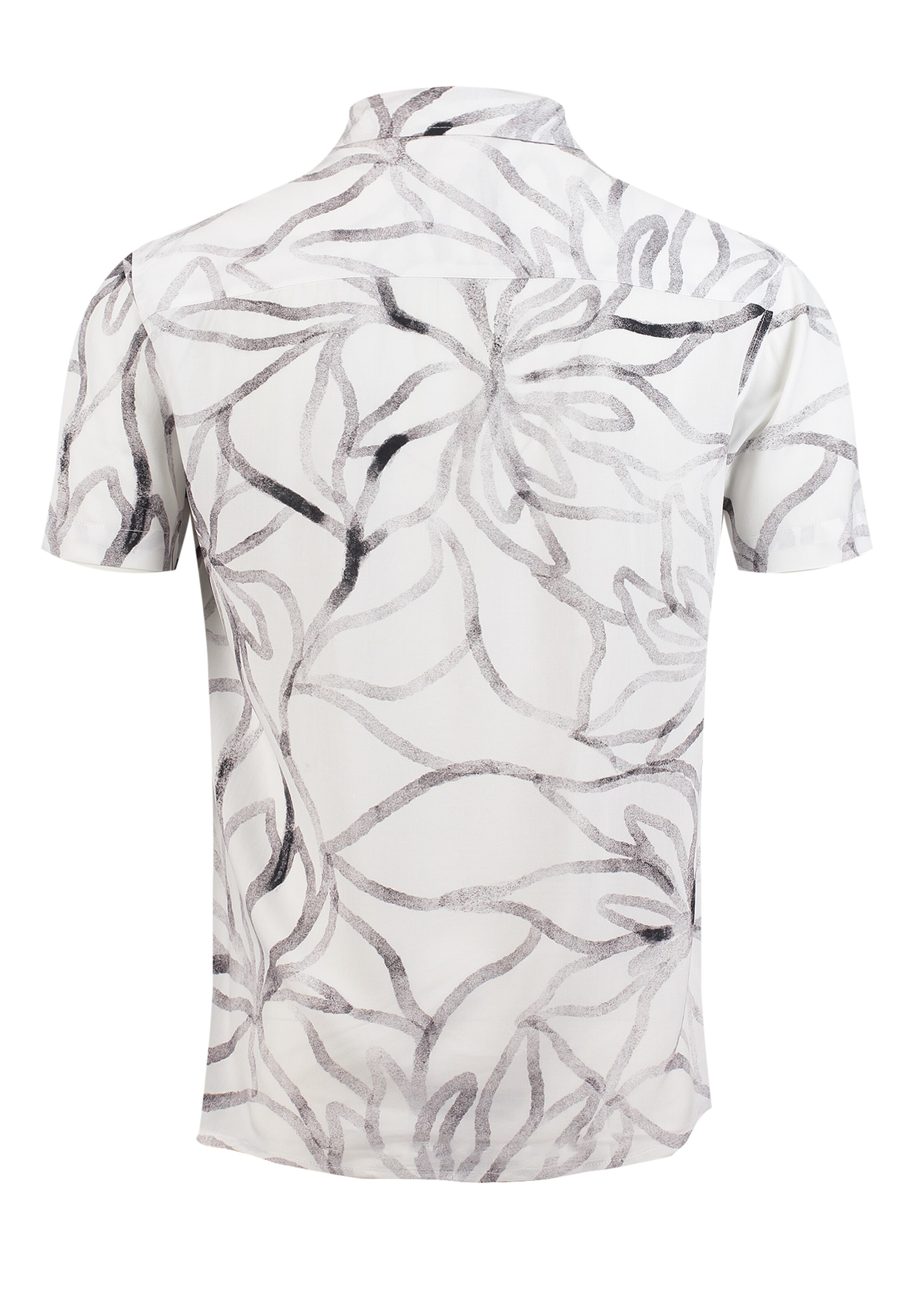 Key Largo Regular Fit Hemd 'KLBEACH' in Weiß