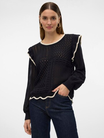 Pullover 'MADELYN' di VERO MODA in nero: frontale
