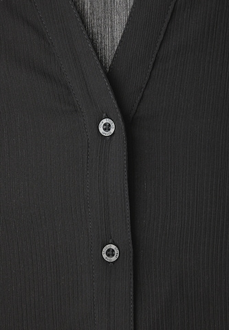 Street One Studio Bluse in Schwarz