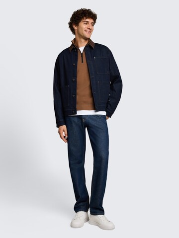 TOM TAILOR DENIM Sweater in Brown
