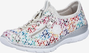 Slip on Rieker en blanc : devant