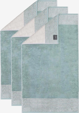 Asciugamano di Cawö in verde: frontale