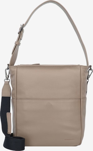 FREDsBRUDER Shoulder Bag 'Bandolin' in Beige: front