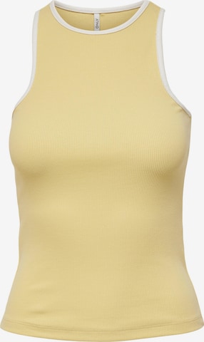 ONLY Top 'Fenja' in Yellow: front
