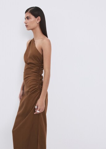 MANGO Dress 'Naty' in Brown