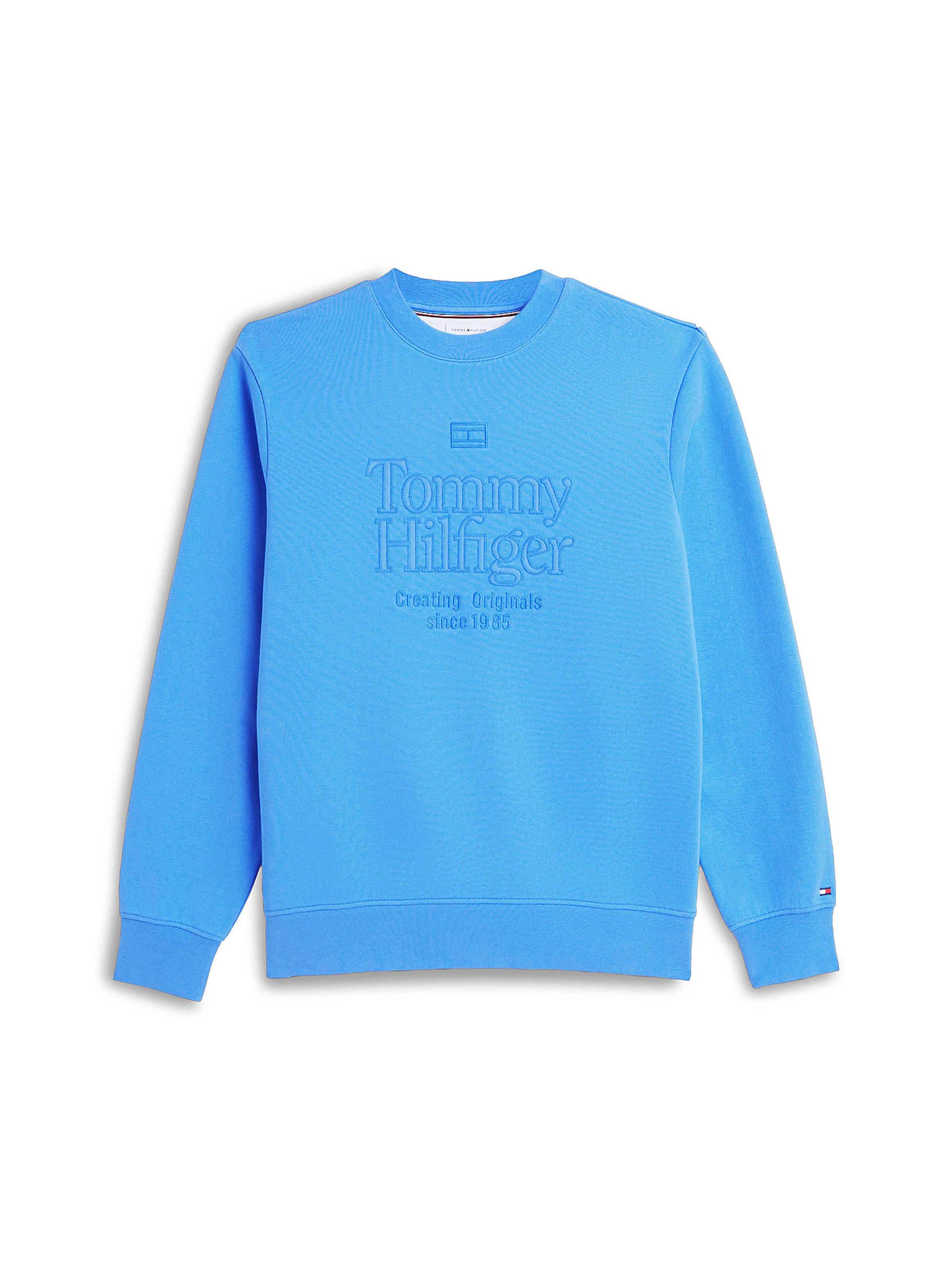 TOMMY HILFIGER Sweatshirt in Blue: front