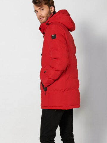 Veste d’hiver KOROSHI en rouge