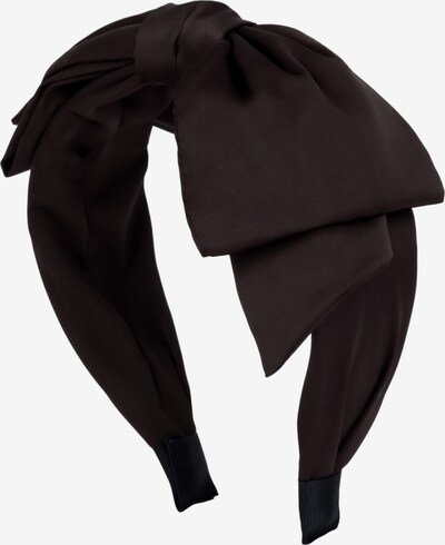 FILIPPA FIRENZE Haarreif 'Satin Bow' in schwarz, Produktansicht