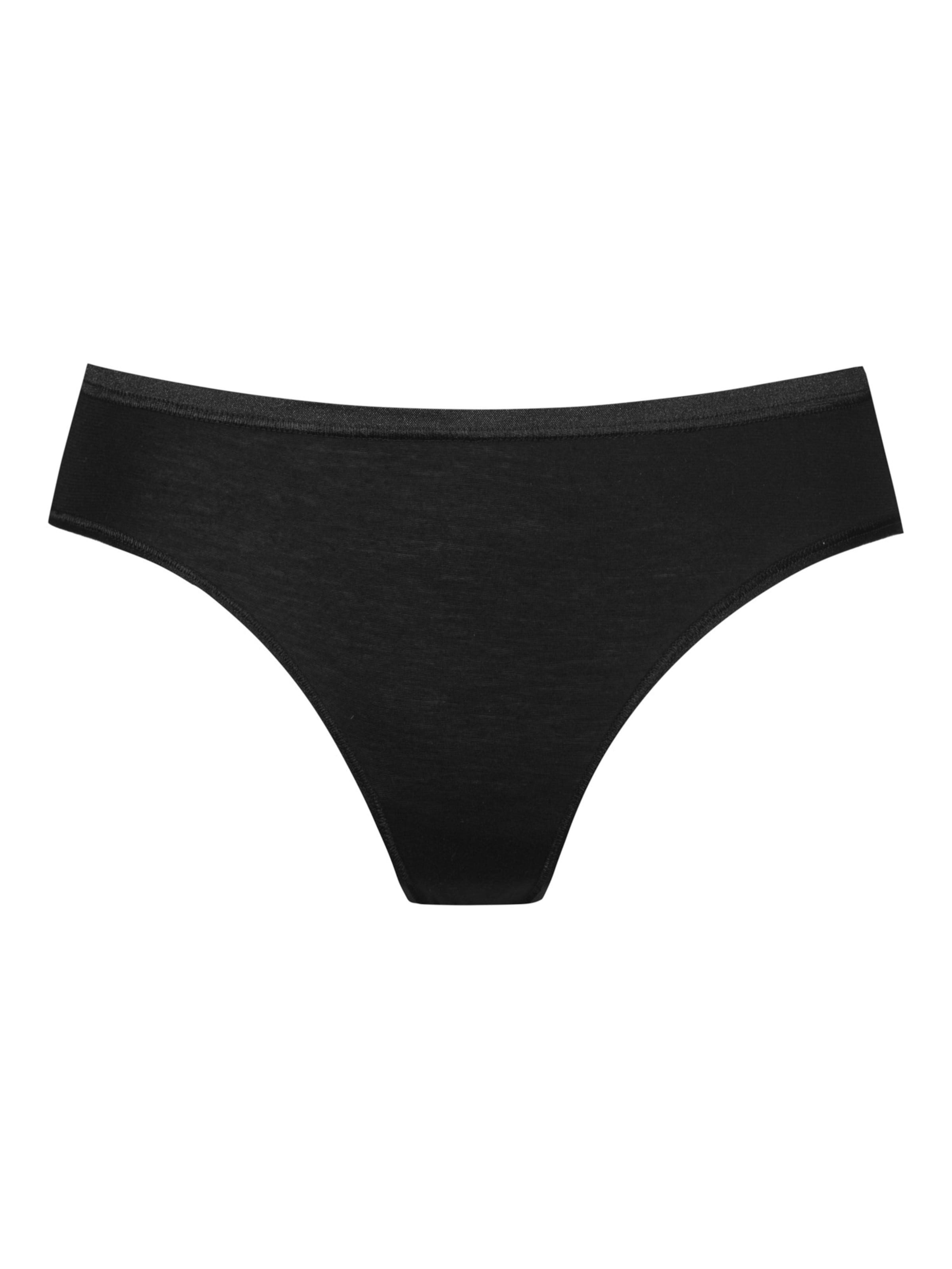 Slip 'Modal Pure' Mey en noir : devant