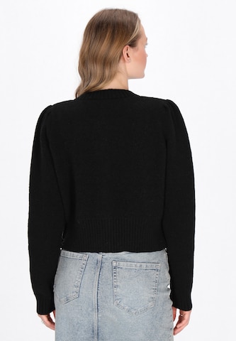 MYMO Knit cardigan in Black