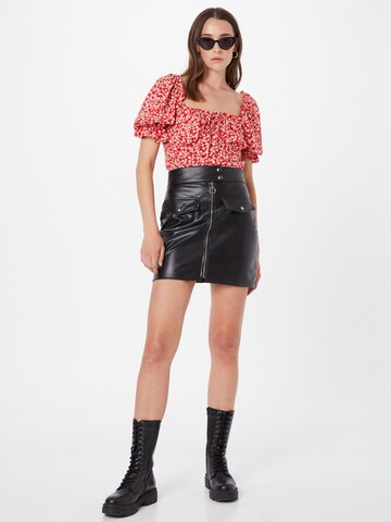 River Island - Blusa em vermelho