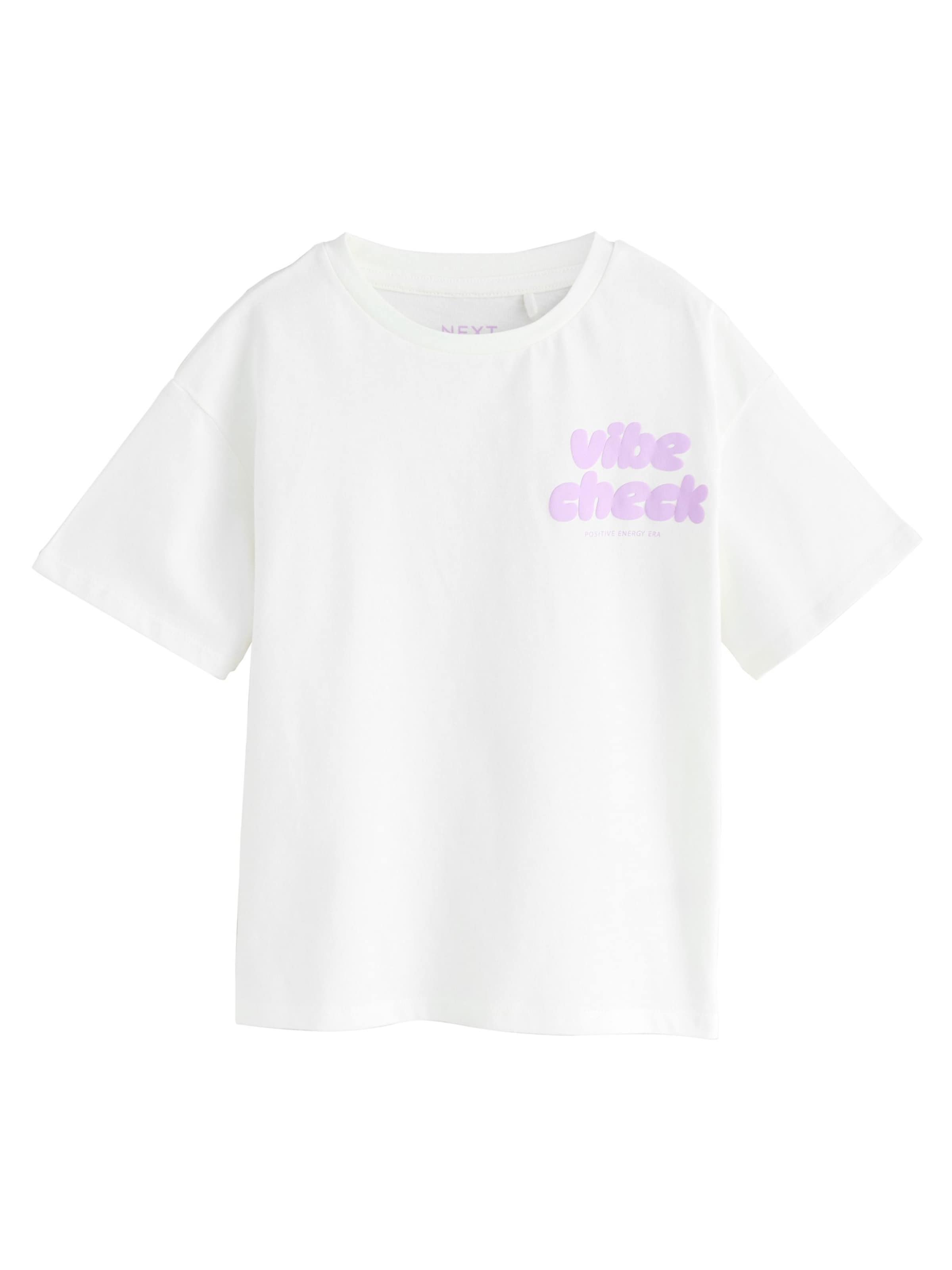 balts Next T-Krekls: no priekšpuses