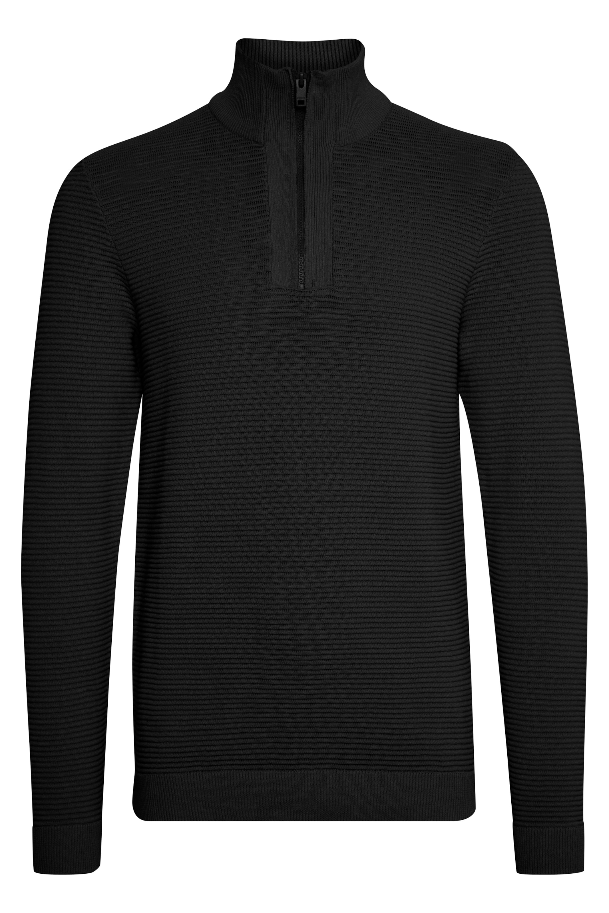 Pull-over !Solid en noir : devant