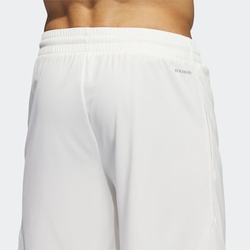 ADIDAS PERFORMANCE Regular Workout Pants in White