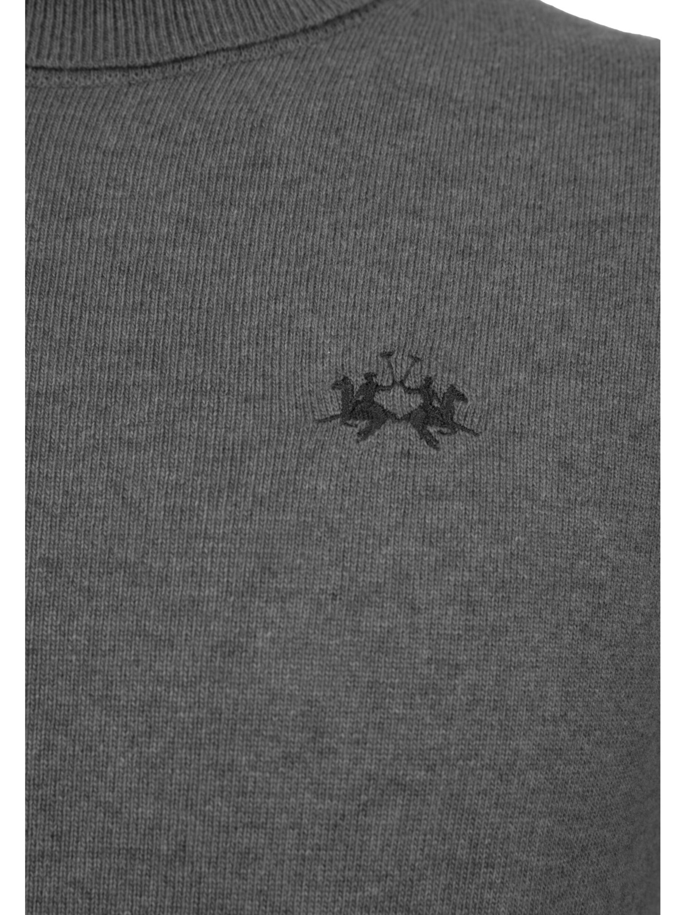 Pullover 'MBS314' di La Martina in grigio