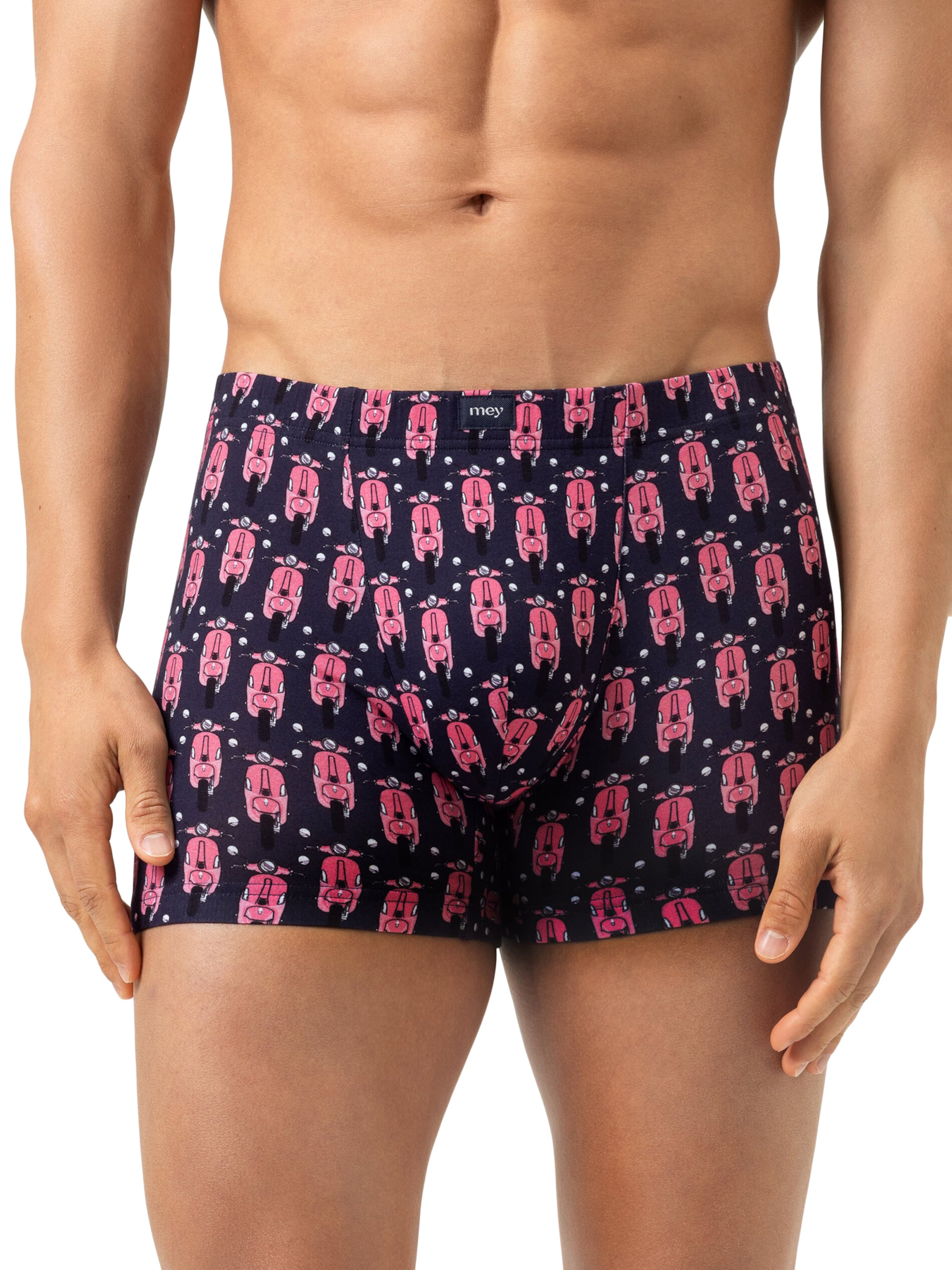 Mey Boxer shorts ' City Glide' in Blue: front