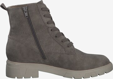 s.Oliver Lace-up bootie in Grey