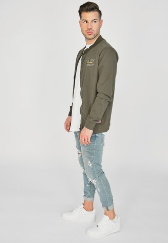 TOP GUN Leichte Jacke mit Zipper TG20213020 ' ' in Grün: predná strana