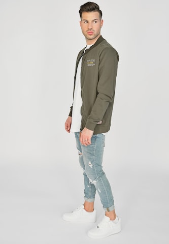 TOP GUN Between-Season Jacket ' ' in Green: front