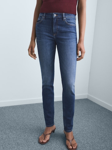 MANGO Skinny Jeans 'Newisa' in Blau: Vorderseite