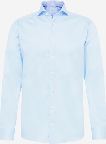 ETON Slim fit Button Up Shirt in Blue: front