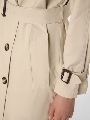 Marie Lund Between-Seasons Coat in Beige