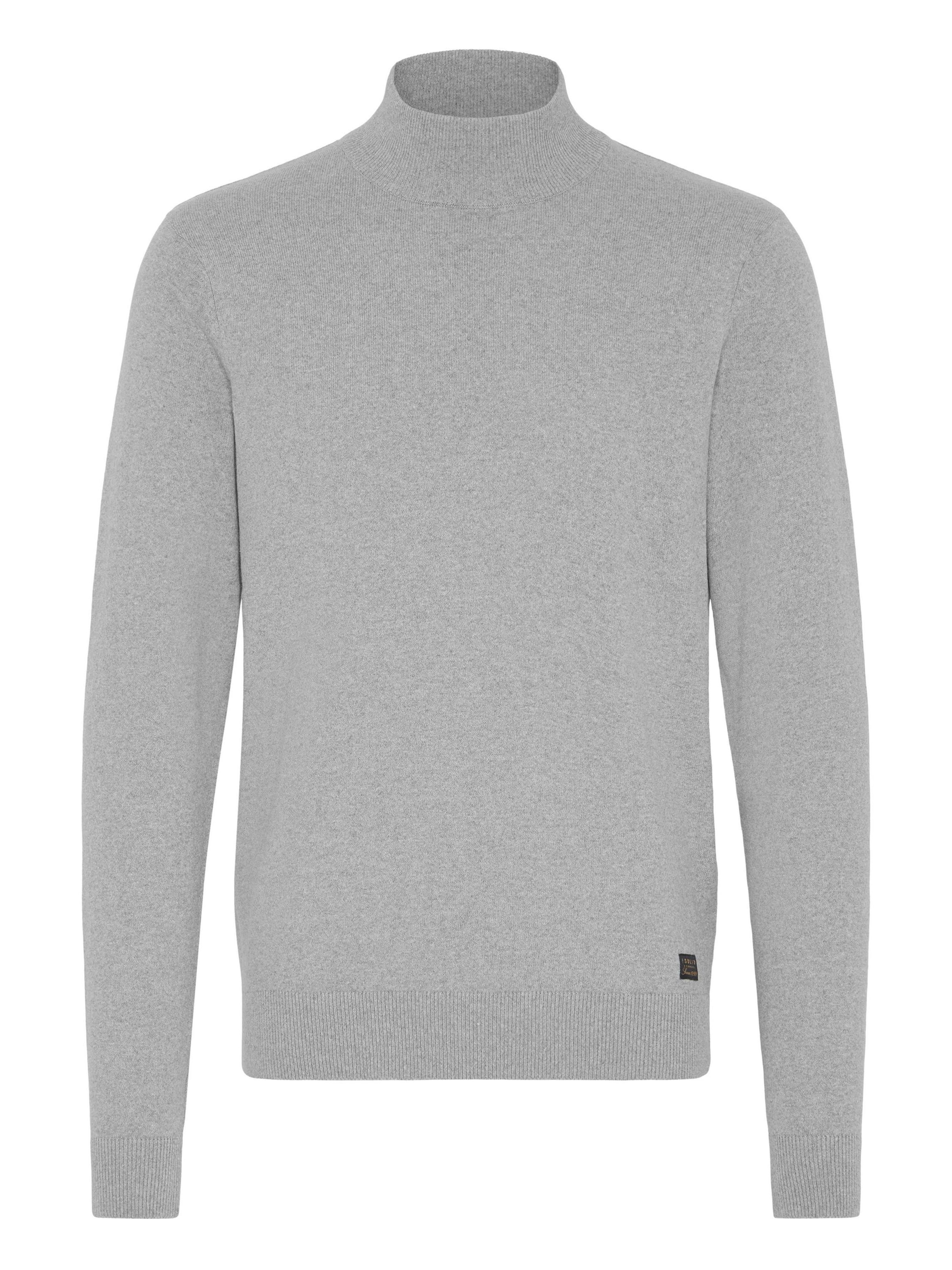 Pullover ' SDAKALMO ' di !Solid in grigio: frontale