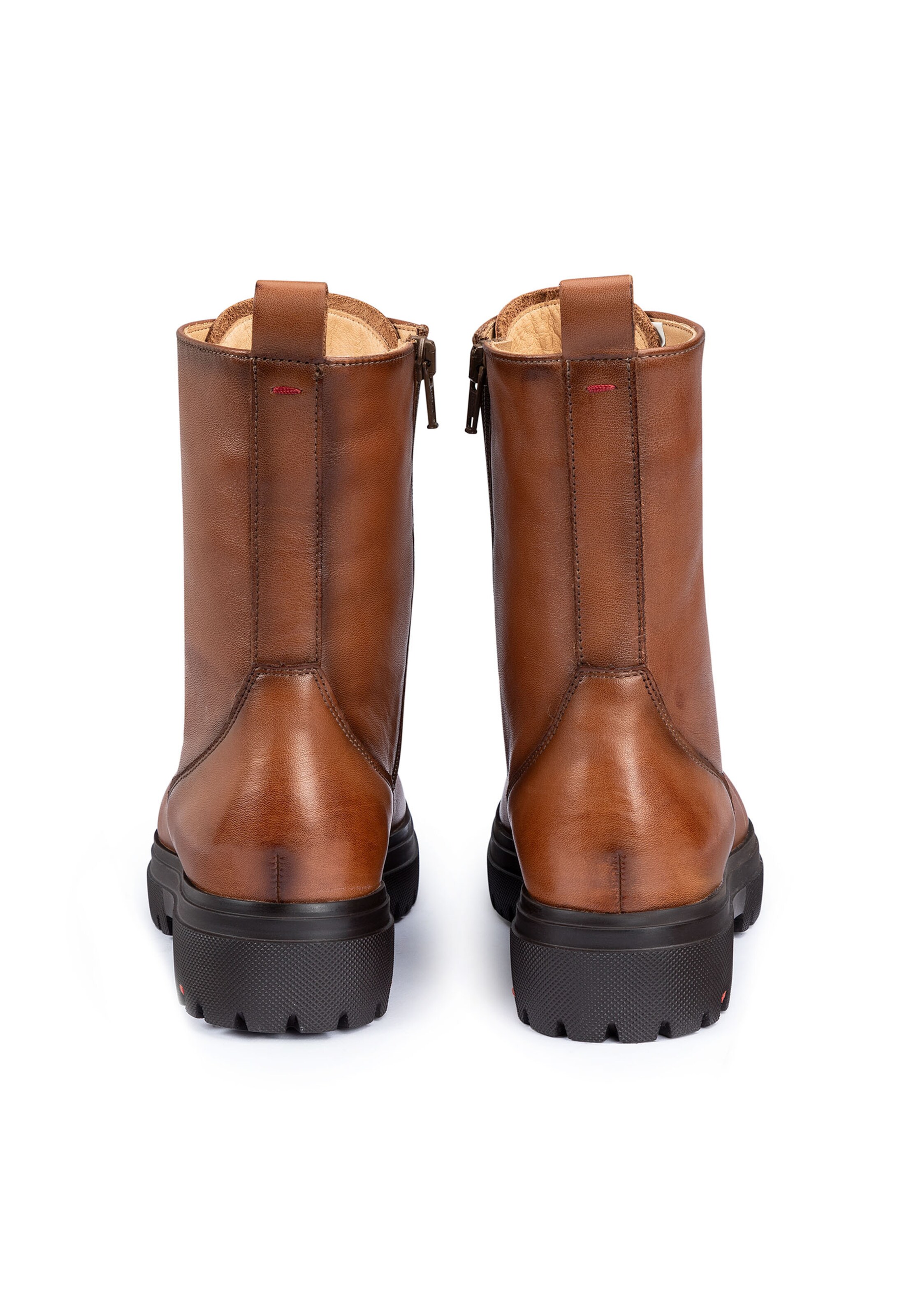 LLOYD Lace-Up Ankle Boots in Brown