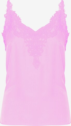 Cream Top 'Anna' in Pink: predná strana