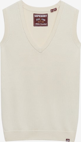 Haut Superdry en blanc : devant