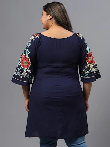 PfauGermany Oversized Shirt 'Regular' in Blue