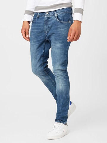 Skinny Jean BURTON MENSWEAR LONDON en bleu : devant