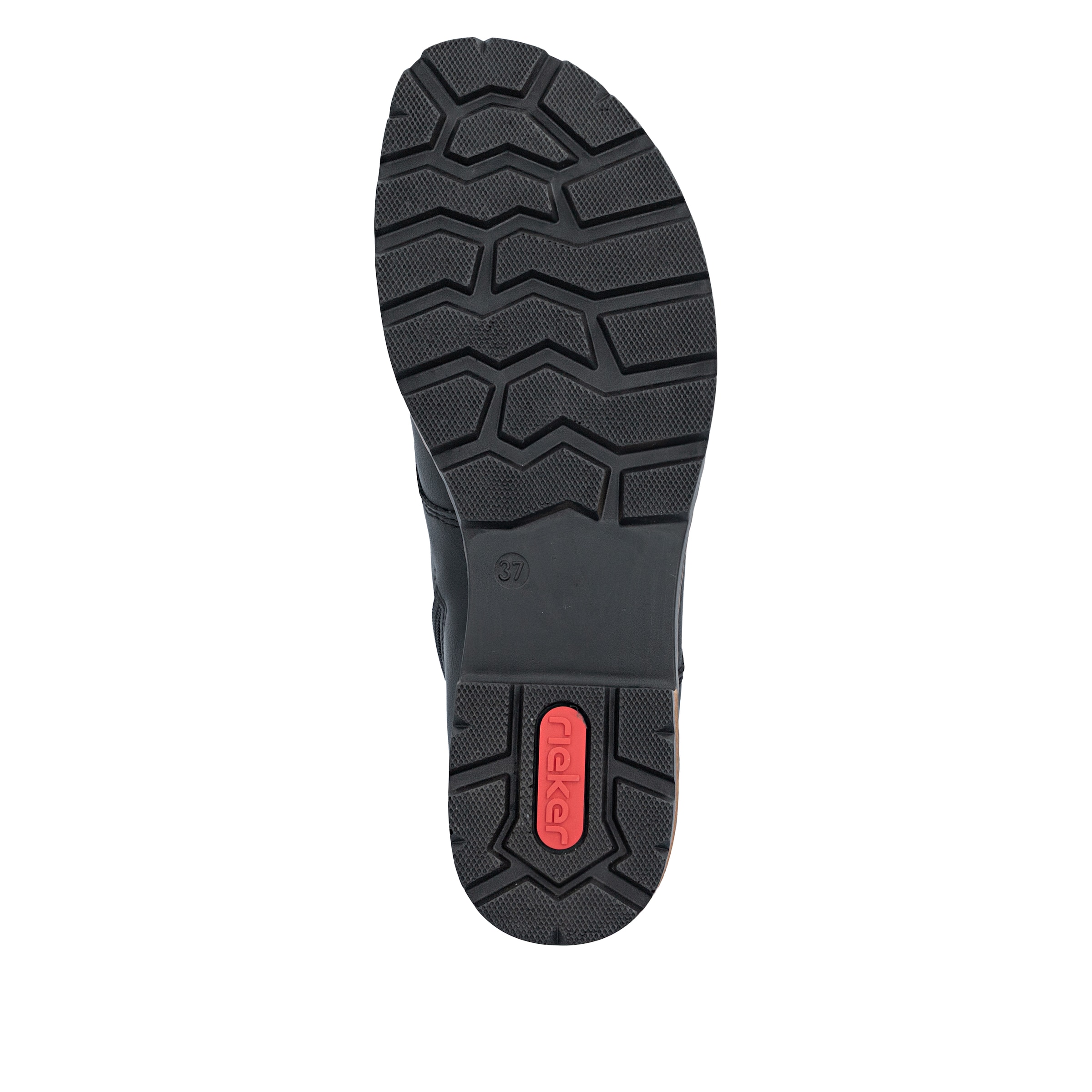 Rieker - Botim com fivela em preto
