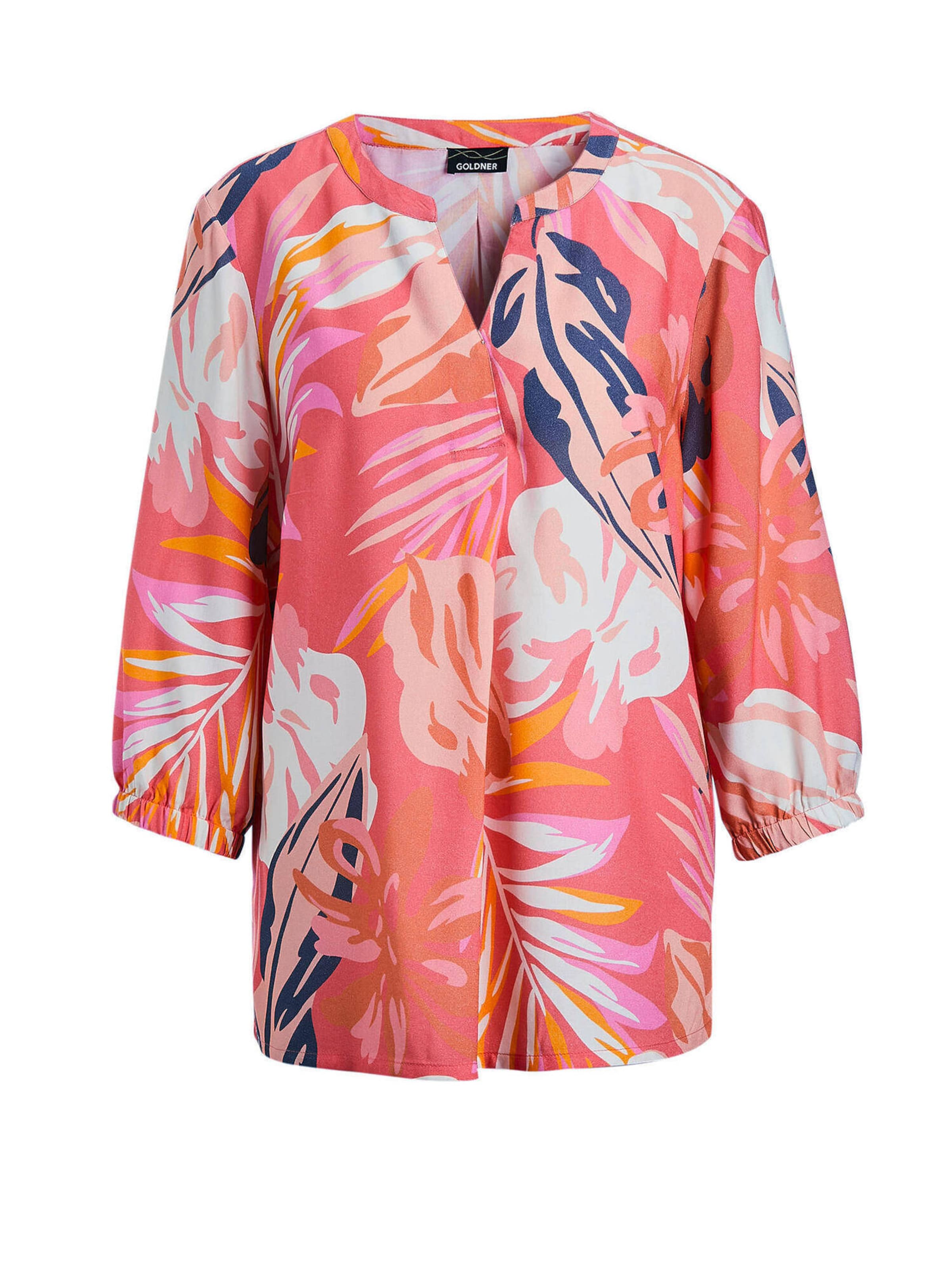 Chemisier Goldner en orange : devant